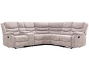 SOFA RECLINABLE TELA OVALADO RR5044BF52LC+61N+52R# CREAM-C566#- PZ C/1 3PZ