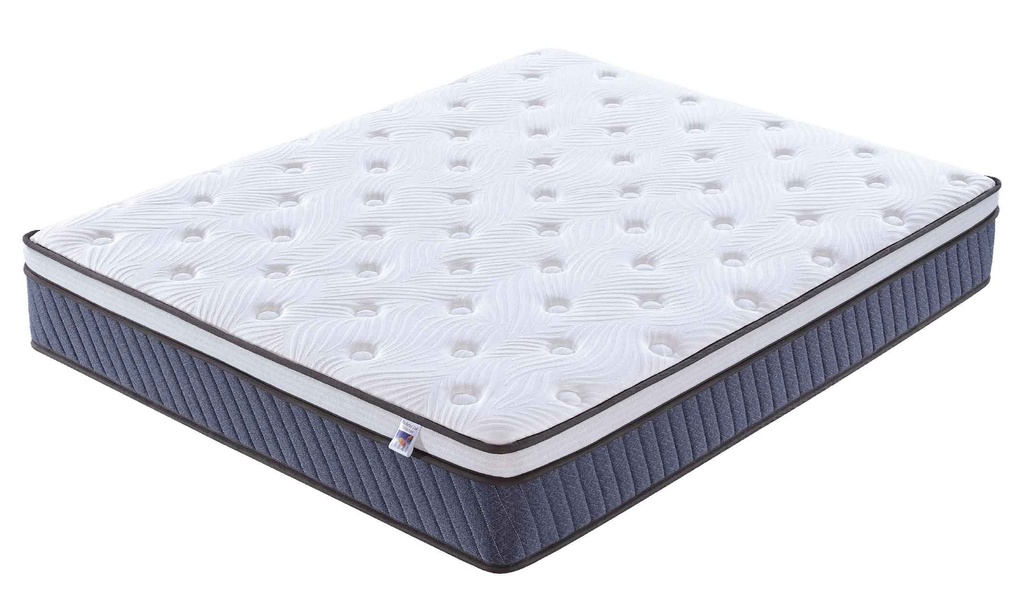 COLCHON SL2517# I-SLEEPY EURO-TOP ORTOPEDICO FIRME CONFORTABLE SPRING INDIVIDUAL