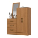 GAVETERO B700-214# MULTIUSO 2PUERTAS/3GAVETAS CINAMOMO#	 