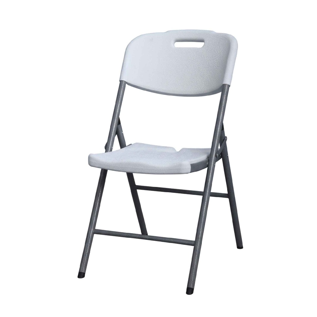 SILLA PLASTICA PLEGABLE ZS-Y53P# BLANCA