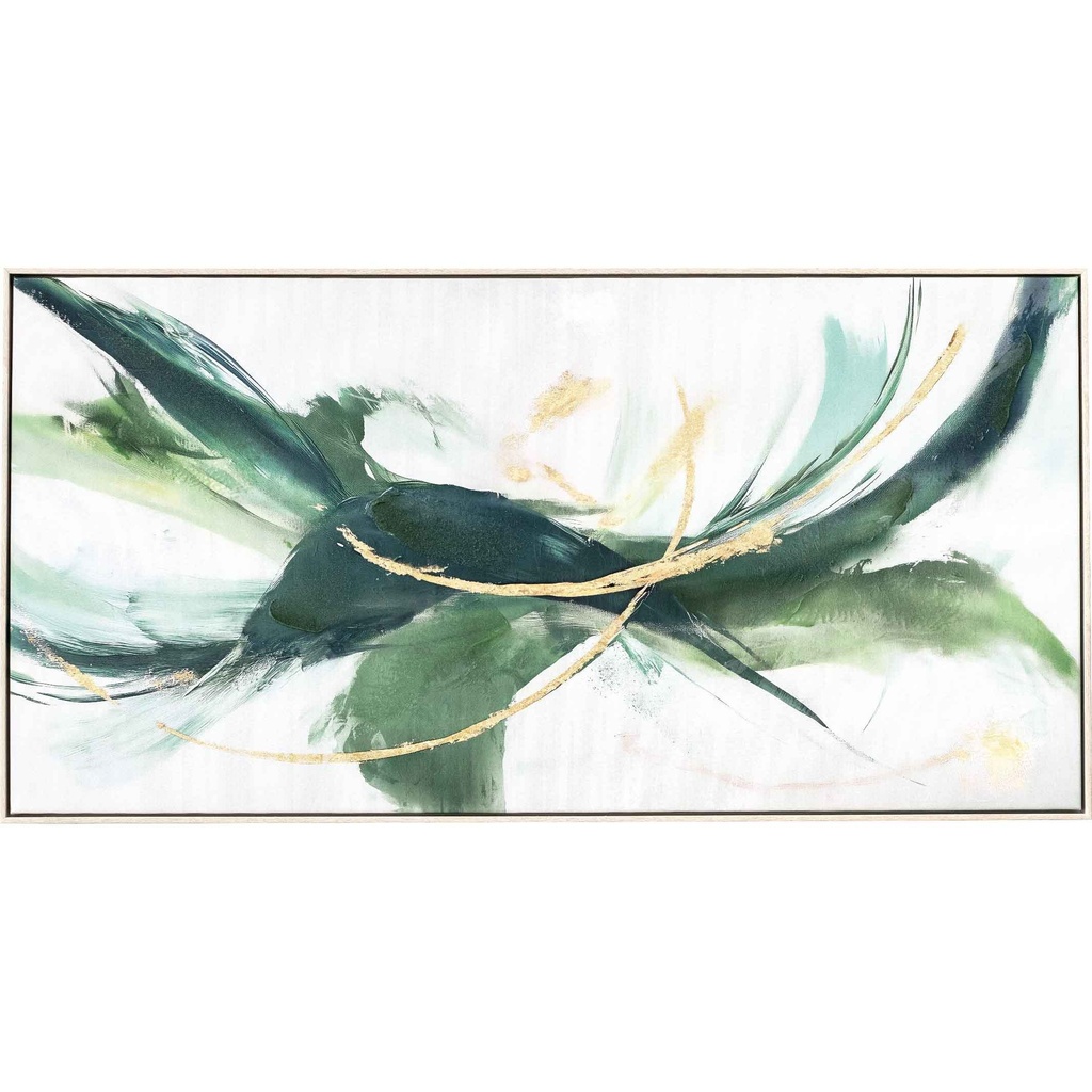 CUADRO K-P8840N-1C# 120X60CM MARCO GB056-2312# BLANCO/MADERA