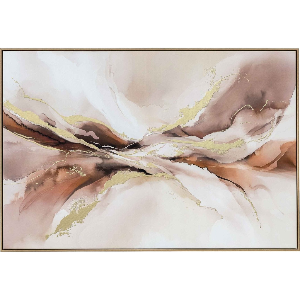 CUADRO K-P8619G-1# 120X80CM MARCO GB056-3316# MADERA