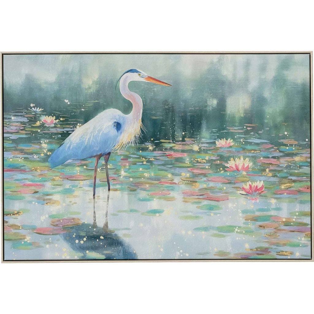 CUADRO V-P9481N-1# 120X80CM MARCO GB056-2312# BLANCO/MADERA