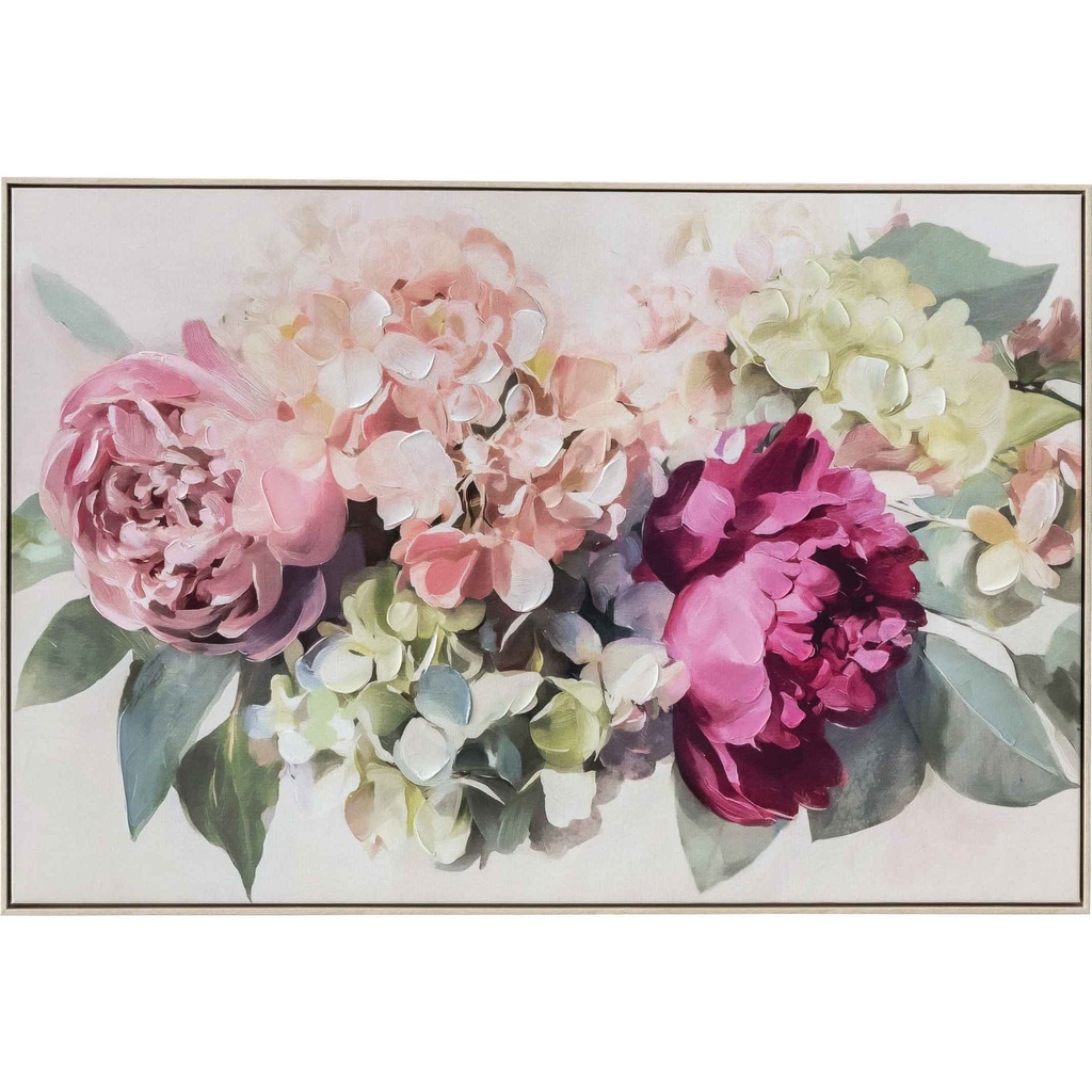 CUADRO V-P9401N-1# 120X80CM MARCO GB056-2312# BLANCO/MADERA