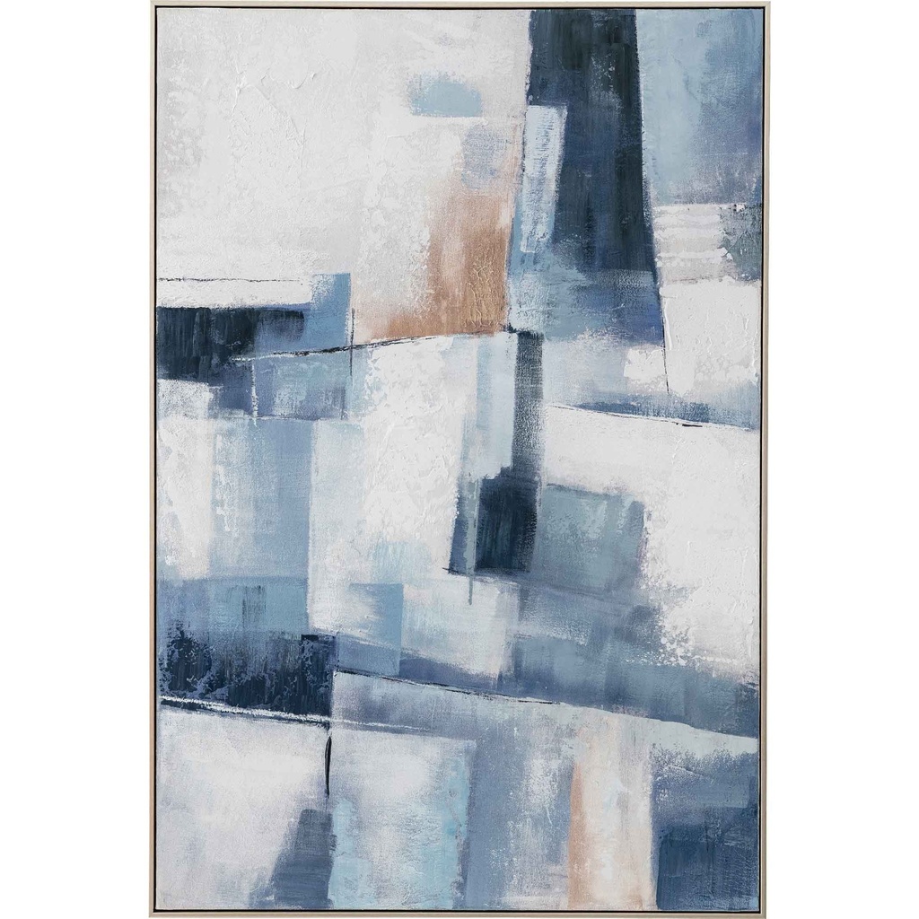 CUADRO D-38204-1# 100X150CM MARCO GC130-017-B# CHAMPAGNE