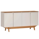 BUFETERO YASMIN# 12024# 951# CINAMOMO /OFF WHITE# 160X43X76CM