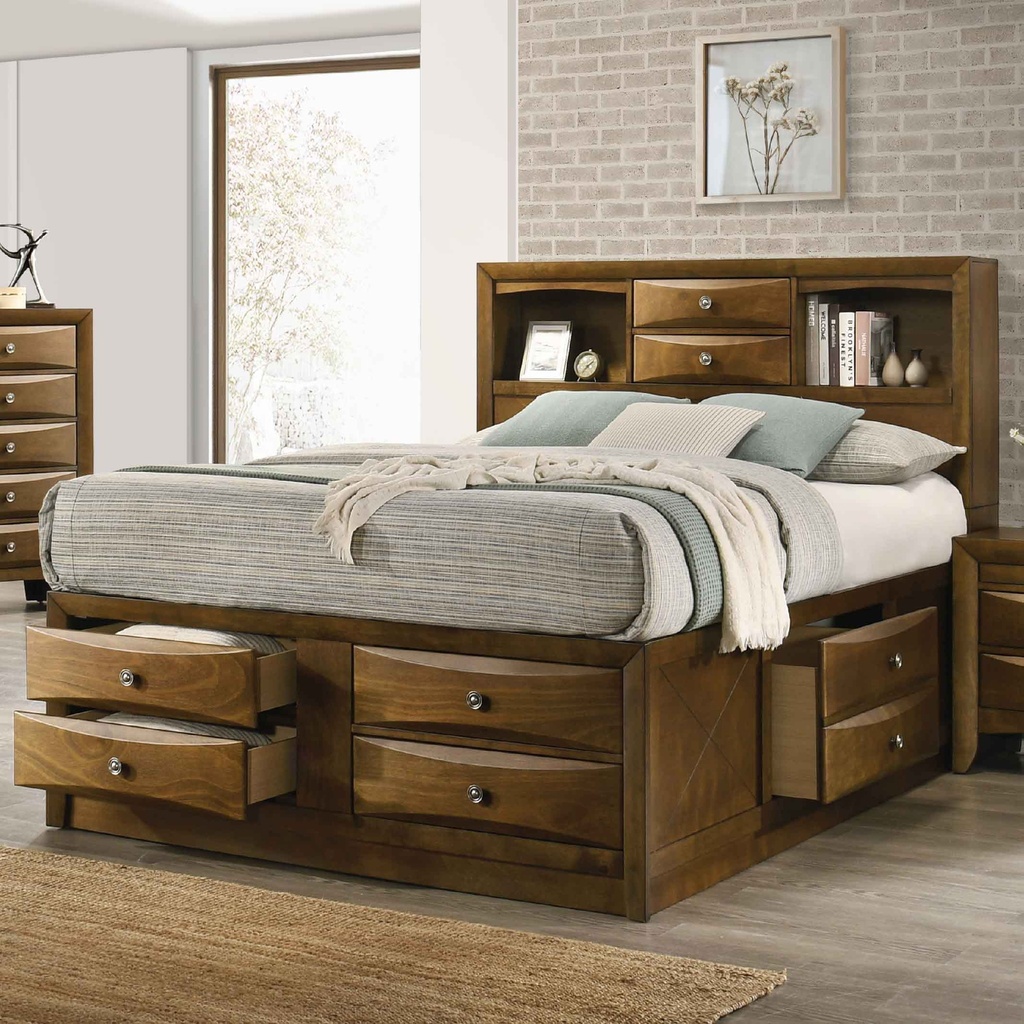 CAMA KING 1.93X2.03M FBKHFR-0016O+FBSRR-0016I+2 FBQKDR-0016O# EMILY# MEDIUM OAK# 4CJ