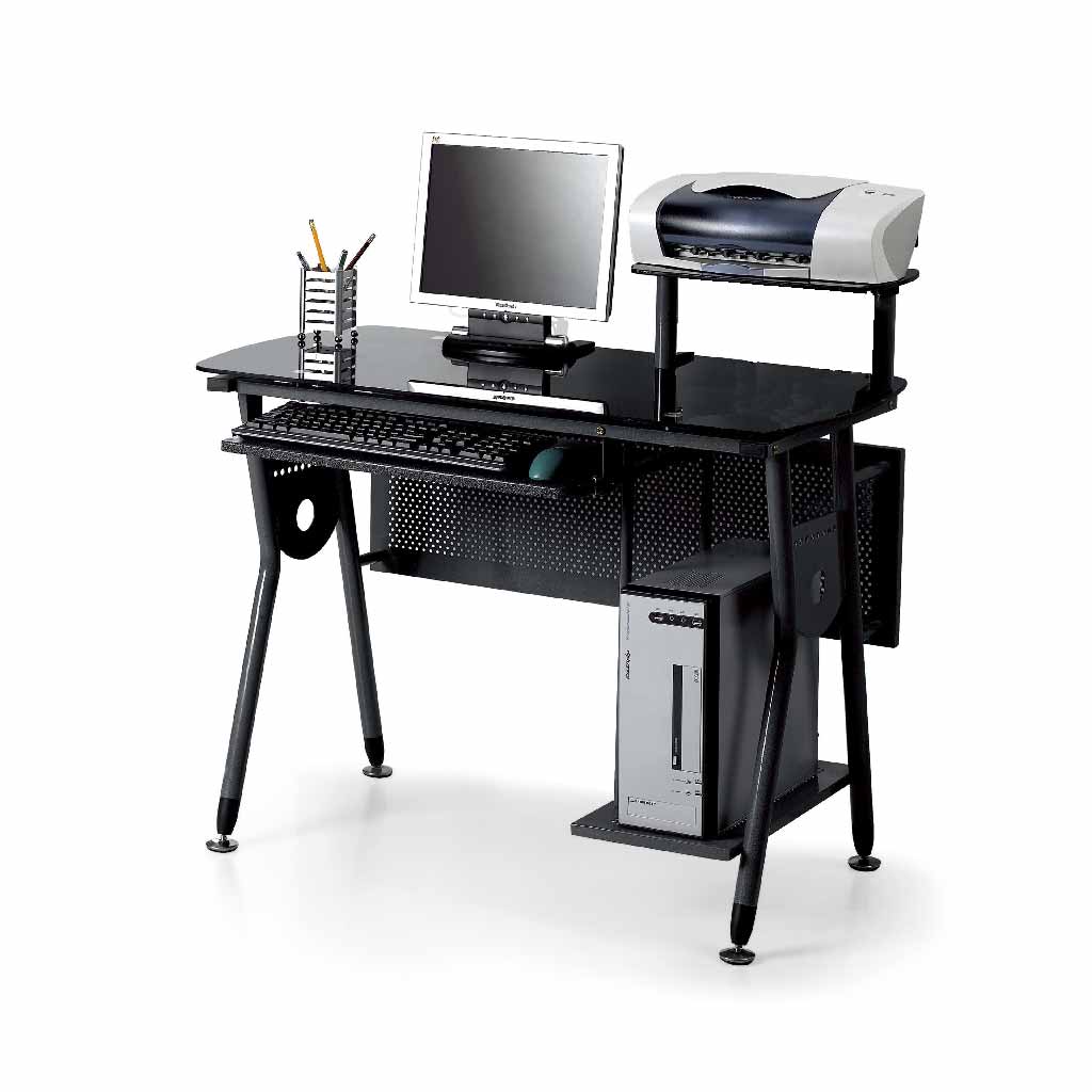 ESCRITORIO D/COMPUTO ST-F1073# 1M VIDRIO P/TECLADO IMP/CP | Econoprecios