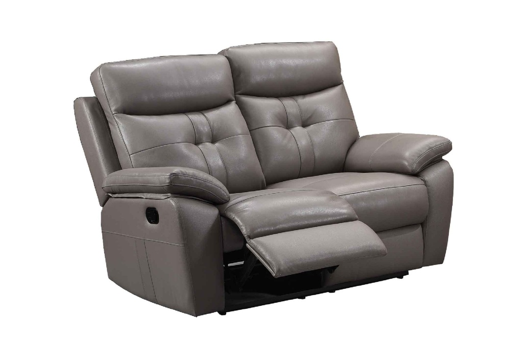 SOFA RECLINABLE CUERO/VINIL YB953# 2PUESTOS
