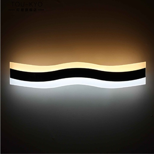 LAMPARA DE PARED J609# LARGA LED 110V