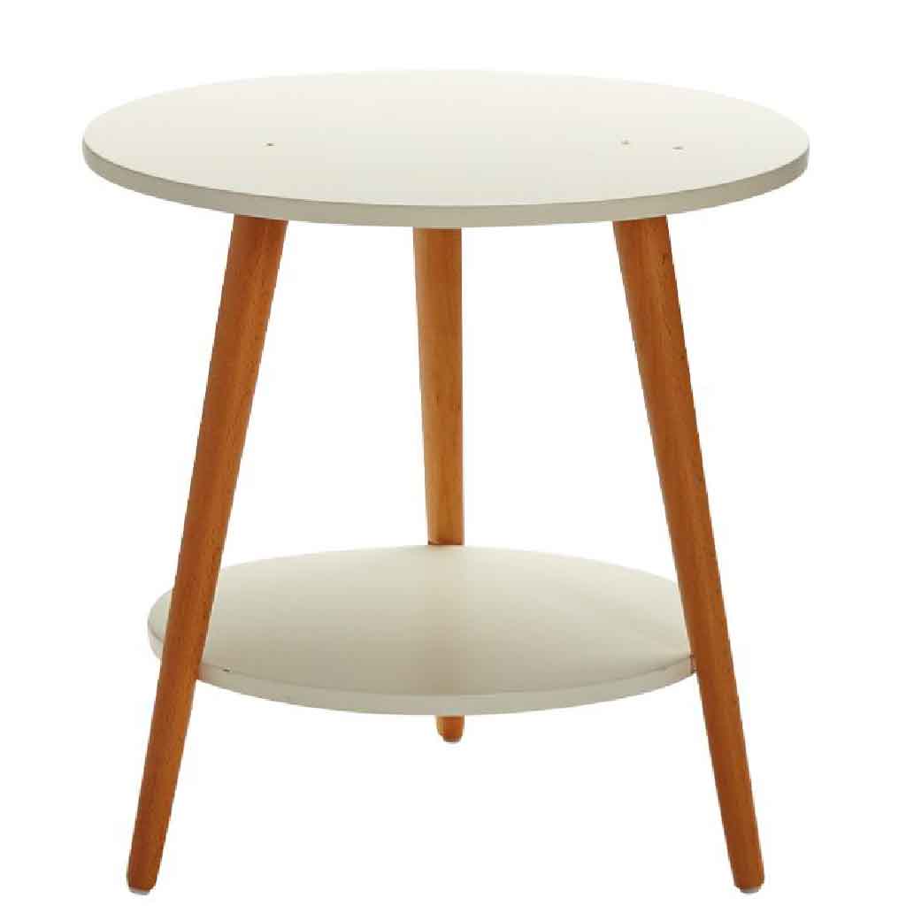 DIY MESITA REDON 16-BJ-9031# 60X52CM COLOR BLANCO