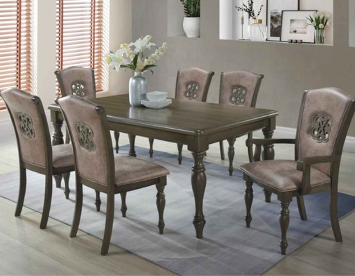 COMEDOR RECT AC4305T# 2SILLA C/B AC4350AC +4SILLA AC4305SC# TELA 3203 MAZORA