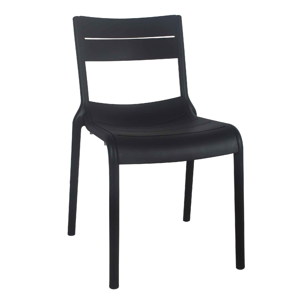 SILLA TERMOPLASTICA PP-902# NEGRA B-03#