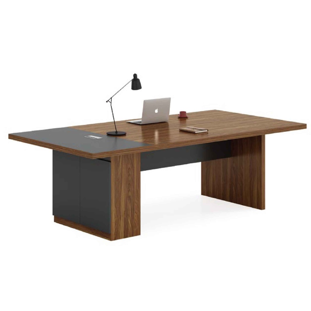 MESA DE CONFERENCIA KE-403# 240X120X46CM# COLOR TP-904#GRIS  3CJ