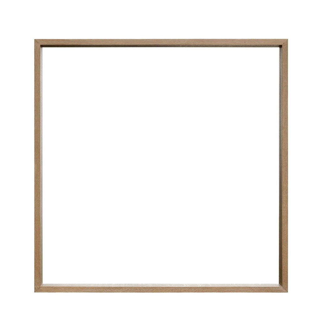 ESPEJO VD192000-0# HAWAII CUADRADO 120X120CM NATURAL OAK 655#