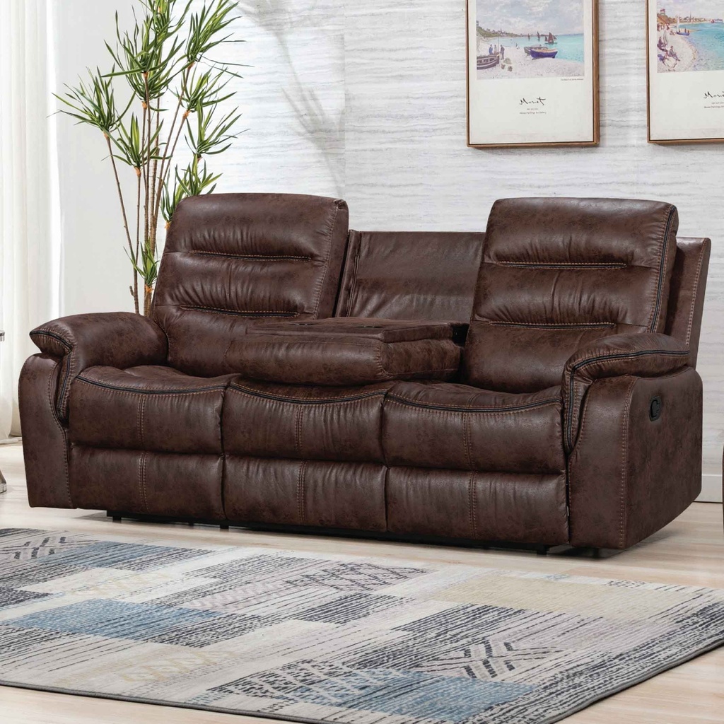 Sofa Reclinable Tela Cx057a 53b 3