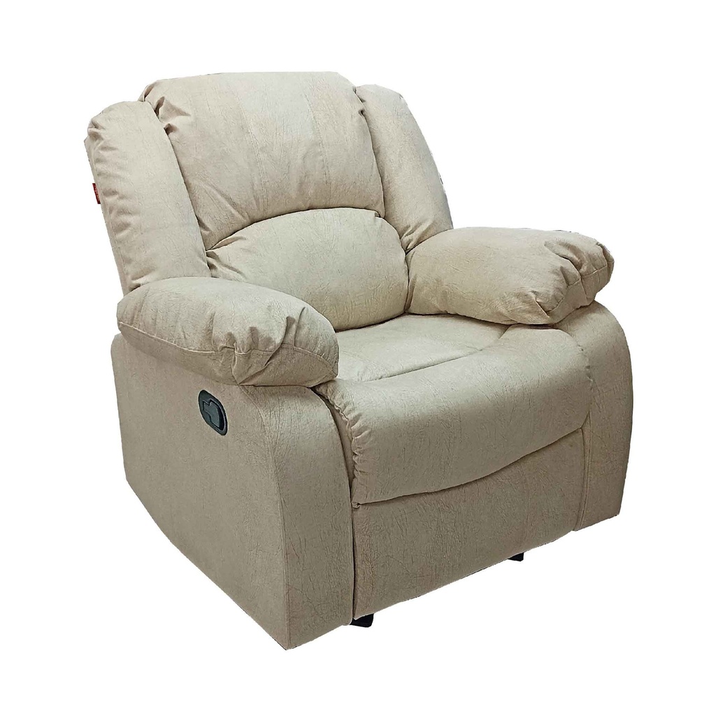 SOFA RECLINABLE TELA RR9393BF31D# 1PUESTO MECEDORA