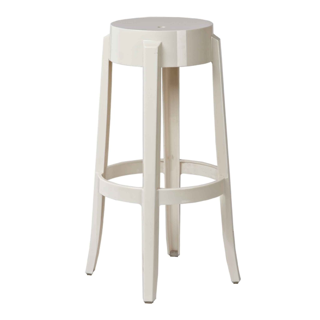 SILLA DE BAR TERMOPLASTICA 118-APC2# ALTO BANQUILLO CREAM# 76CM