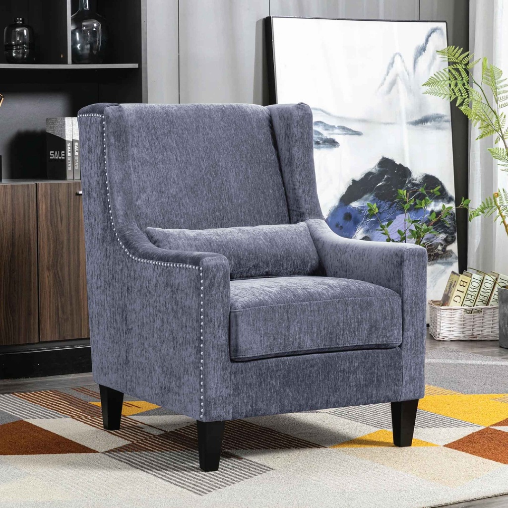 SILLA POLTRONA CA0210AF61D# COLOR GRIS D464