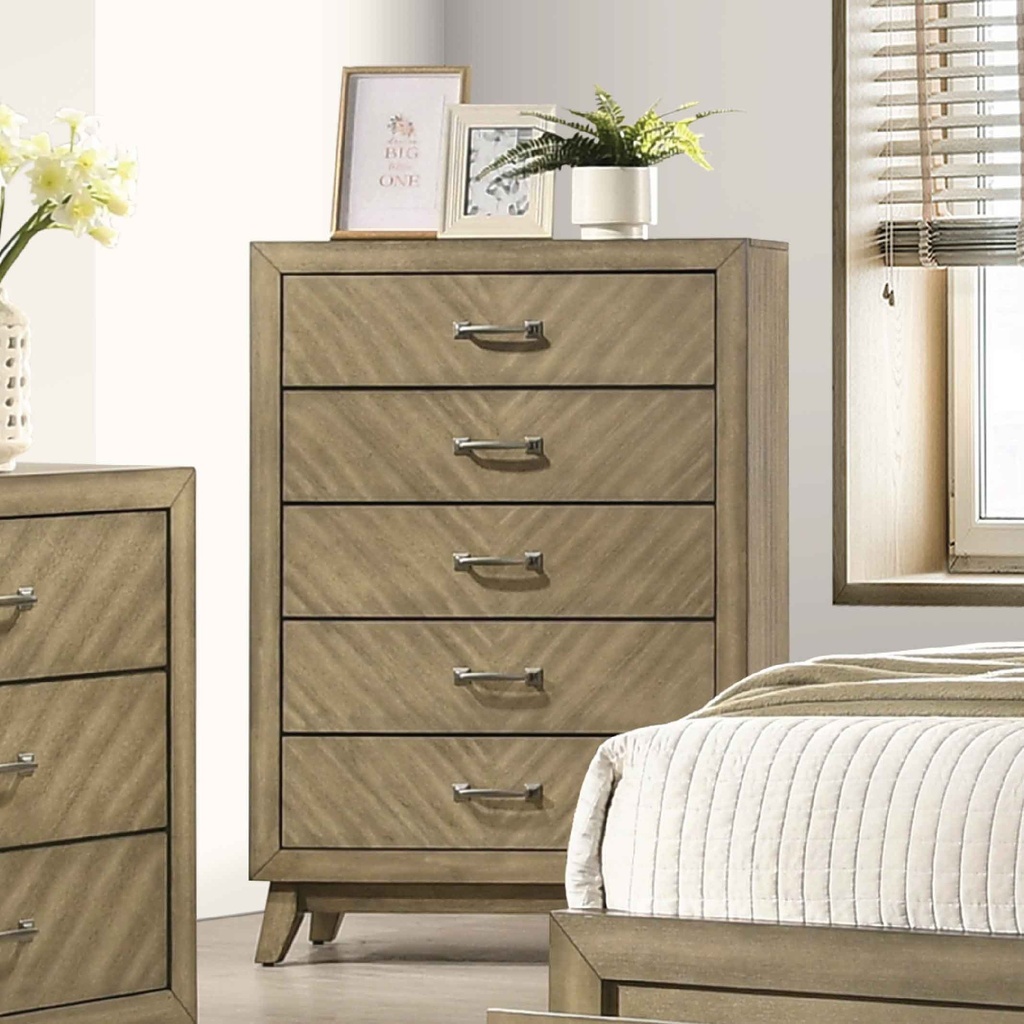 GAVETERO FBCHTA-225B# ANTIQUE GREY# 5GV 86X42X123CM