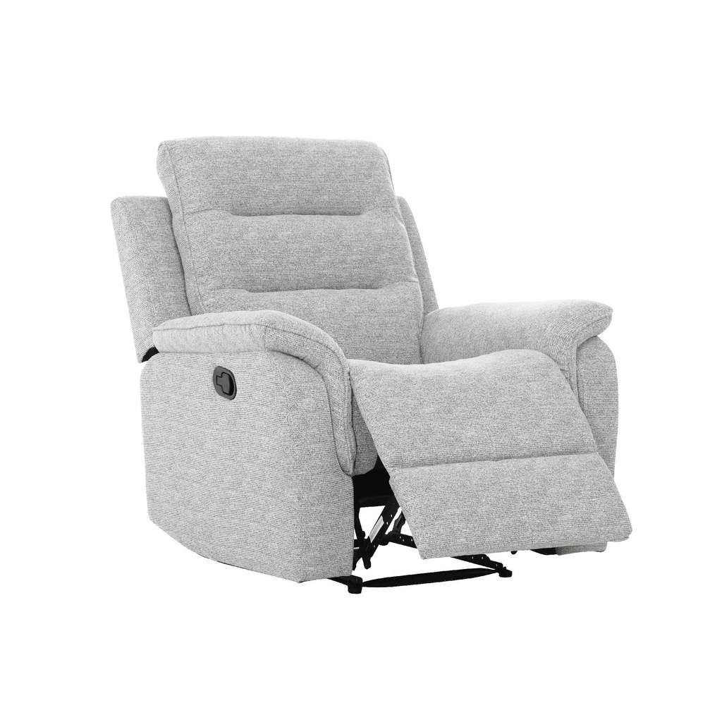 SOFA RECLINABLE TELA RR5549BF51D# 1 PUESTO C1009-WHITE#