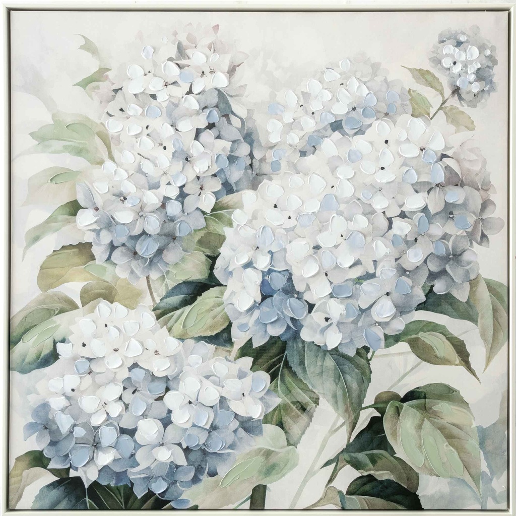 CUADRO K-P6522N-3# 80X80CM MARCO GB056-864# BLANCO