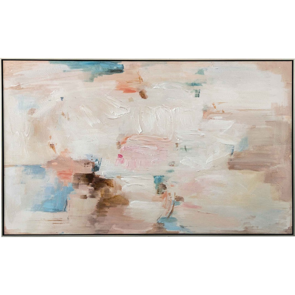 CUADRO W2-P33791-4# 150X90CM MARCO GB058-303# NEGRO/PLATEADO