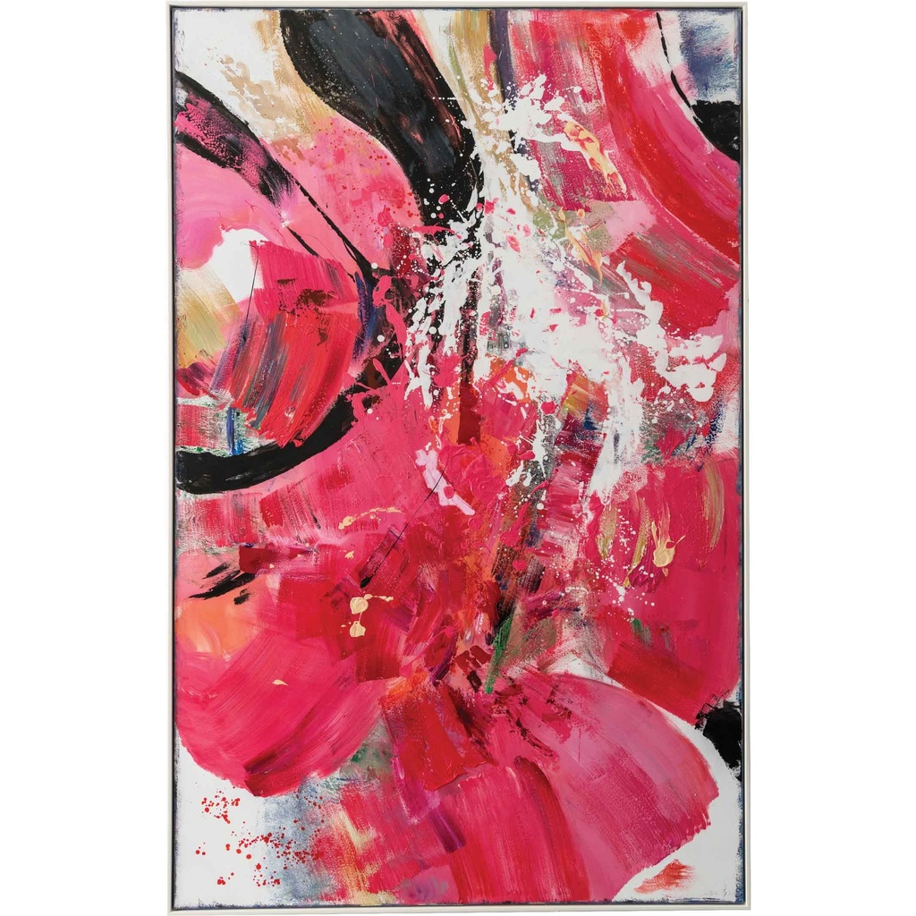 CUADRO T-19696-1# 120X190CM MARCO GB058-864# BLANCO