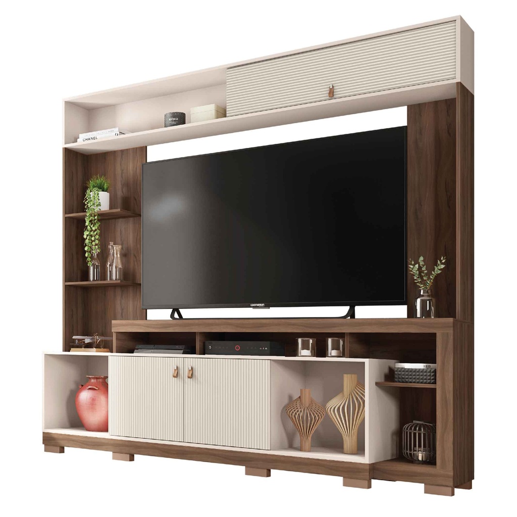 CENTRO DE ENTRETENIMIENTO HOME THEATER SINFONIA# NOGUEIRA SAN REMO/OFF MR# 200X45X207CM