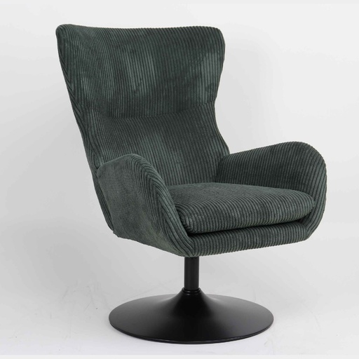 SILLA POLTRONA QH-8371KC# BASE NEGRA