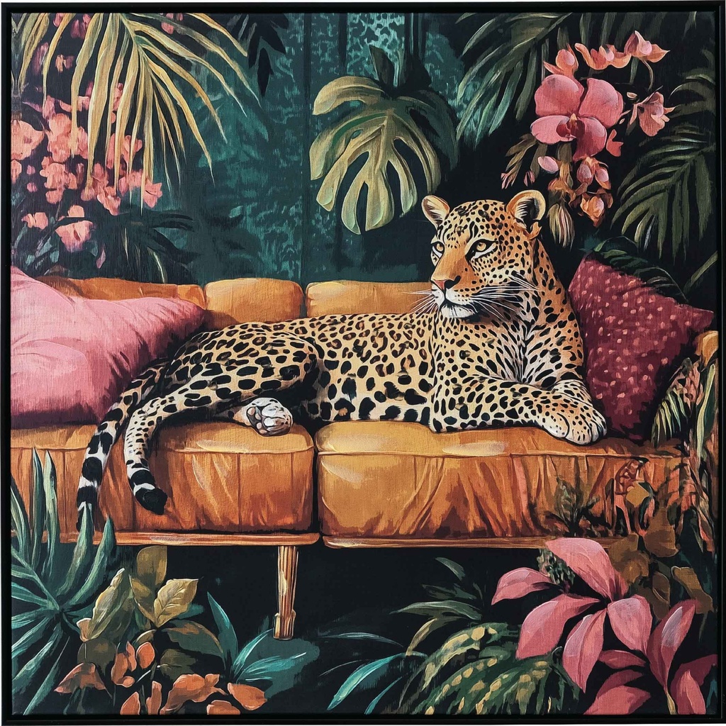 CUADRO V-P8268N-4C# 80X80CM MARCO GB056-011# NEGRO