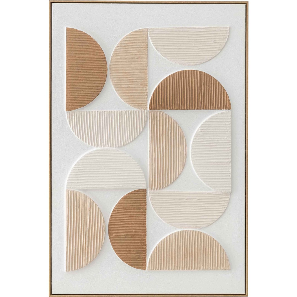 CUADRO D-C37085A-2# 80X120CM MARCO GB056-3316# COLOR MADERA